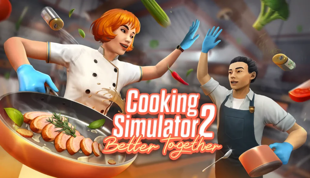 Fiamme, Caos e Co-op: Svelato il primo Gameplay Trailer di Cooking Simulator 2