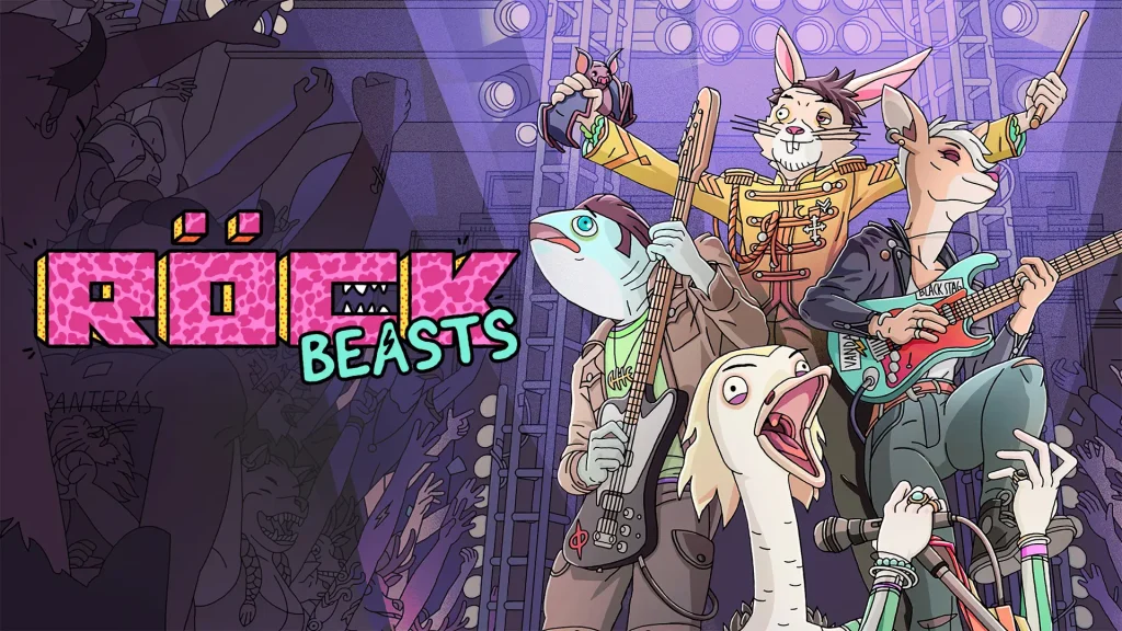ROCKBEASTS si mostra nel nuovo trailer: la gestione di una band non è mai stata così caotica